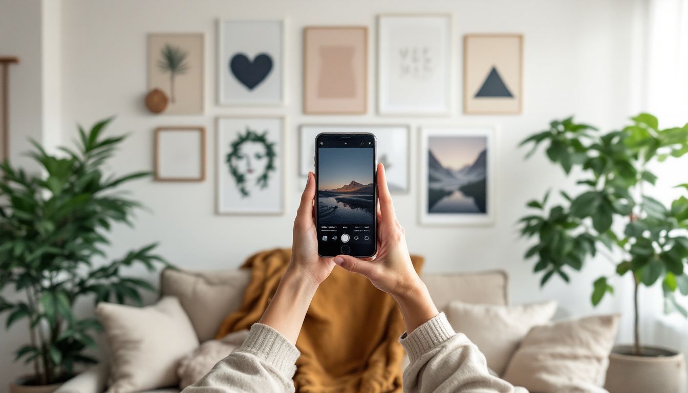 Häng deine eigene skandinavische Bilderwand: Tipps und Ideen zur Kombination von Postern und Rahmen