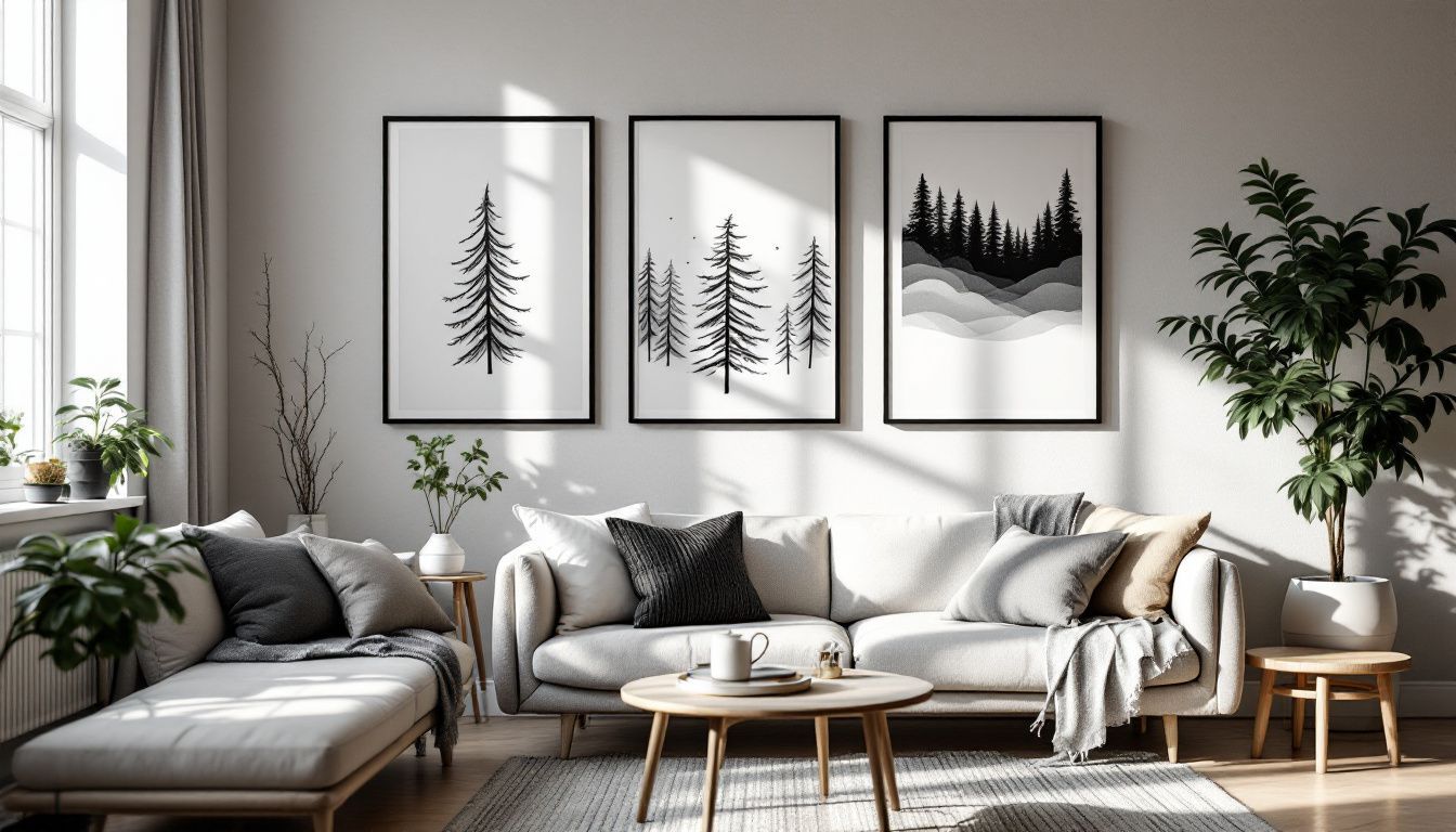 Priswerte Poster mit skandinavischem Touch: Stil und Eleganz für jedes Zuhause